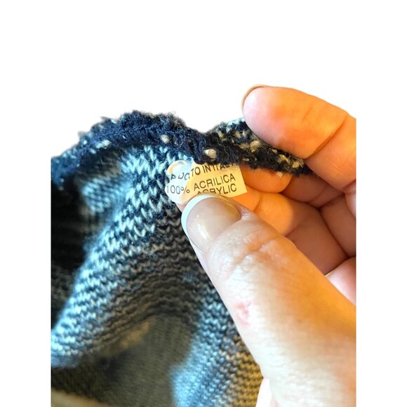 Libero Milano Italian Made Cardigan Blue One Size - Picture 4 of 12